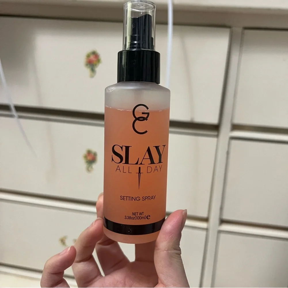 Gerard Cosmetics Slay All Day Setting Spray peach Sep sale